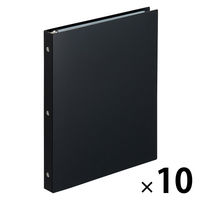 リヒトラブ Collel　ギャラリークリヤーブック Ａ4 ブラック N463ー24 1セット（1冊×10）