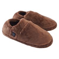 サンコー どこでも床暖スリッパ SRPP24SBW 1足（直送品）