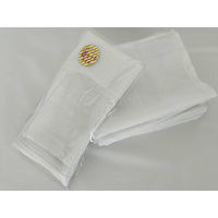 薄手の白タオル/「夏たび」のシールを貼っています/木綿地付き180匁=約56g 401004-1P-natsu-120 1箱(120個入)（直送品）