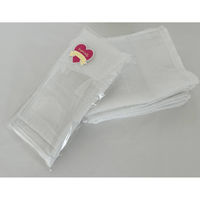 薄手の白タオル/FOR YOUシールを貼ってますす/木綿地付き180匁=約56g 401004-1P-foryou-120（直送品）