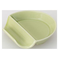西海陶器 ハンゲツ smart豆小皿 草 25267 1箱(5個入)（直送品）