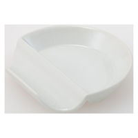 西海陶器 ハンゲツ smart豆小皿 白 20469 1箱(5個入)（直送品）