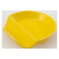 西海陶器 ハンゲツ smart豆小皿 黄 20473 1箱(5個入)（直送品）