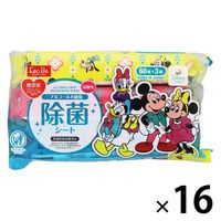 レック ＲＡ除菌シート60枚×3 ミッキー＆フレンズ 1セット（3個×16）