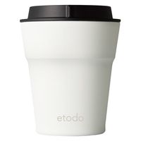 天馬 タンブラー 蓋付き 250ml etodo ステンレス ライトグレー 408917 1個（直送品）