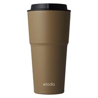 天馬 タンブラー 蓋付き 500ml etodo ステンレス モカ 408922 1個（直送品）