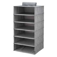 天馬 吊下げ収納 L ハンギングラック フィッツファブリック 幅42×奥行40×高さ80cm 419836 1個（直送品）