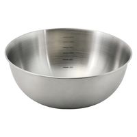 パール金属 ボウル 24cm メモリ付き ステンレス製 ベーシスライン 467948 1個（直送品）