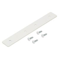 平安伸銅工業 連結パーツ 横2本用 アイアン ホワイト 4977612920964 1個（直送品）