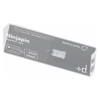 アッシュコンセプト ニンジャピン ブラック Dー334ーBK 1個（12本入）