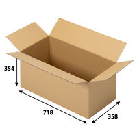 【160サイズ】現場のチカラ 1100×1100パレット積載向けダンボール 1段：4箱 718×358×354mm 1セット（100枚） オリジナル