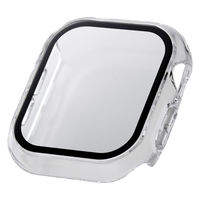 アップルウォッチ カバー Series10[42mm] フルカバー クリア AW-24BFCGCR エレコム 1個（直送品）