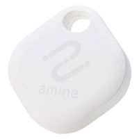 スマートタグ 紛失防止 タグ 電池交換タイプ 防水・防塵 IP65 ホワイト LGT-BETG1WHA ロジテック 1個（直送品）