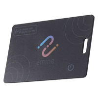 スマートタグ 紛失防止 カード 厚み1.7mm 電池寿命最大5年 使い切りタイプ 黒 LGT-NNCD1BKA ロジテック 1個（直送品）