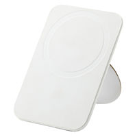 スマホスタンド MagSafe iPhone用 マグネット 簡単脱着 軽量 薄型 ホワイト P-DSMSTCCWH エレコム 1個（直送品）