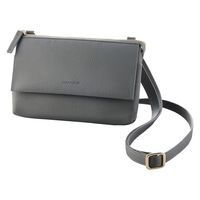スマホポーチ ショルダーポーチ お財布機能付き 斜めがけ ソフトレザー グレージュ P-MAP07GB エレコム 1個（直送品）