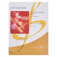 Gerard Billaudot Editeur ガイ・ラクール:24のやさしい無調練習曲 (SAX ETUDE) GB1751 1冊（直送品）