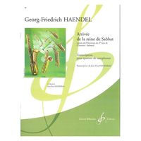 ゲオルク・フリードリヒ・ヘンデル:サバの女王の到着 (SAX QUARTET) GB5103 1冊（直送品）