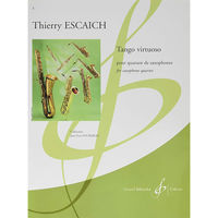 Gerard Billaudot Editeur エスケッシュ:タンゴ ヴィルトーゾ (SAX QUARTET) GB5403 1冊（直送品）
