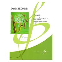 Gerard Billaudot Editeur ベダール:ファンタジー (S.SAX(T.SAX)/PIANO) GB5710 1冊（直送品）