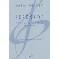 Gerard Billaudot Editeur ジョリベ:セレナーデ (OBOE / PIANO) GB6609 1冊（直送品）