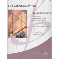 メンデルスゾーン:無言歌集 作品19より 第1巻 (OBOE / PIANO) GB7891 1冊（直送品）