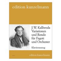 KUNZELMANN(クンツェルマン出版) ヤン・ヴァーツラフ・カリヴォダ:変奏とロンド (FAGOTT / PIANO) GM168 1冊（直送品）