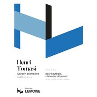 HENRY LEMOINE(アンリ・ルモアンヌ出版) トマジ:田園風コンセール (OB / CL FG) HL23104 1冊（直送品）