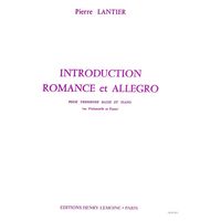 ランティエ:序奏・ロマンス・アレグロ (BASS TROMBONE/PIANO) HL24145 1冊（直送品）