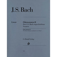 HENLE VERLAG(ヘンレ出版) バッハ:フルートソナタ集 2巻 (OBOE / PIANO) HN328 1冊（直送品）