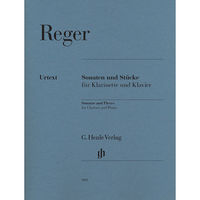 HENLE VERLAG(ヘンレ出版) マックス・レーガー:ソナタと小品集 (CLARINET/PIANO) HN909 1冊（直送品）