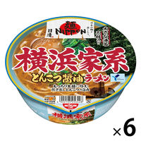 日清麺NIPPON 横浜家系とんこつ醤油ラーメン 1セット(1個×6) 日清食品