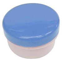 シントー化学 プラ壺3 キャップ青 未滅菌 1箱(100個入) 10151