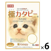 猫砂 極カタピー 紙砂 国産 6L 6袋 ペパーレット