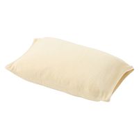 無印良品 抗菌防臭機能付 のびのび まくらカバー ４３×６３ｃｍ用 ベージュ 良品計画