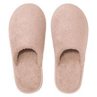 良品計画 無印良品 洗える綿パイルスリッパ 前とじ