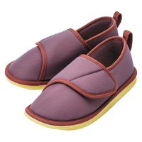 竹虎 転倒予防シューズつま先つき あずき L 091274 1足