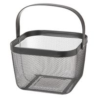 ハンドルワイヤーバスケット ブラック LAKOLE/ラコレ