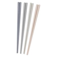 【LAKOLE/ラコレ】 樹脂六角箸4点セット アソート