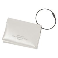 PUポケットティッシュケース シルバー LAKOLE/ラコレ