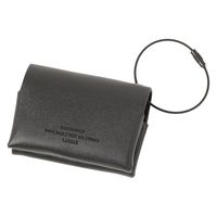 PUポケットティッシュケース ブラック LAKOLE/ラコレ