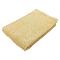 やわらかコンパクトバスタオル　ムードカラー　イエロー CO503203 1枚