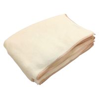 マイクロファイバーシェリーカラー　フェイスタオル　アイボリー FO490713　1セット（2枚）