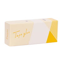 プラス 紙ケース入りテープのり パスティ しっかり貼れる 使いきり イエロー 54567 1個