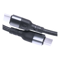 FSC 強靭&極細USBーC to USBーCケーブル <グレー＞　50cm FSーCCPG50ーGR 1本