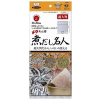煮だし名人 超大判 さまざまな食材・茶葉に使える だしパック お茶出しパック 日本製 1個（10枚入）コットン・ラボ