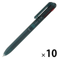 ぺんてる 3色ボールペン 限定 Calme カルム 0.5mm シーブルー軸 BXAC35L3 1セット(1本×10)