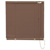 立川機工 FIRSTAGE(ファーステージ) ブラインド 耐水 TK-5537 幅2500×高さ1600mm アンバーブラウン 1台（直送品）