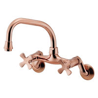 カクダイ 2ハンドル混合栓 KB 124-109-BR 1個（直送品）