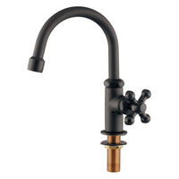 カクダイ 泡沫立形スワン水栓 MBK 700-850-D 1個（直送品）